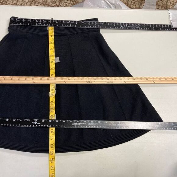 CYNTHIA ROWLEY Poodle Circle  Skirt Black Size Small‎ - Picture 7 of 7